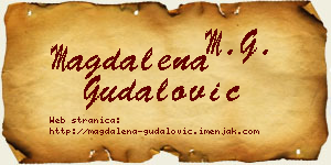 Magdalena Gudalović vizit kartica